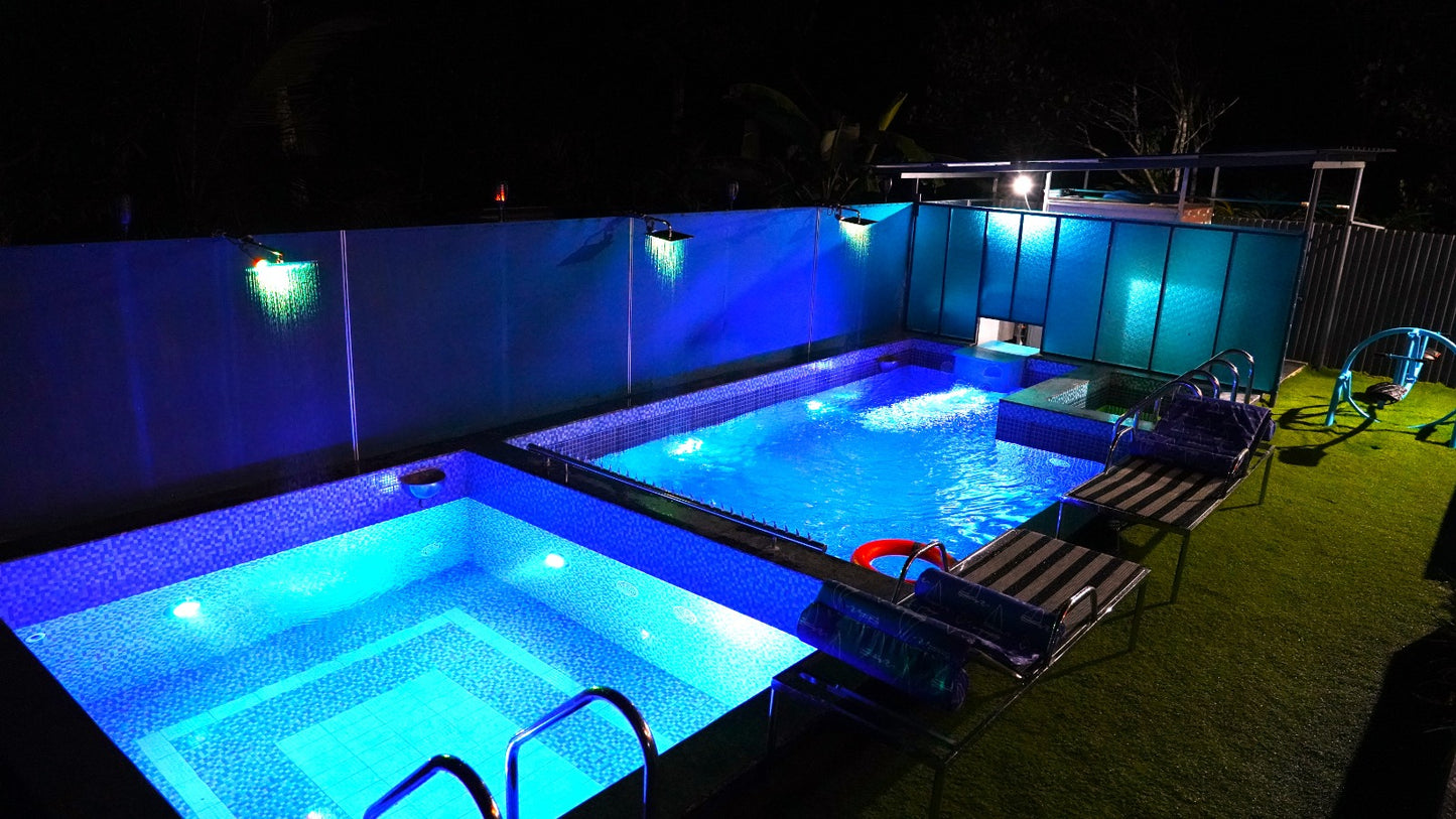 Deluxe 5BHK Pool Villa in Munnar – Luxury Family & Group Stay